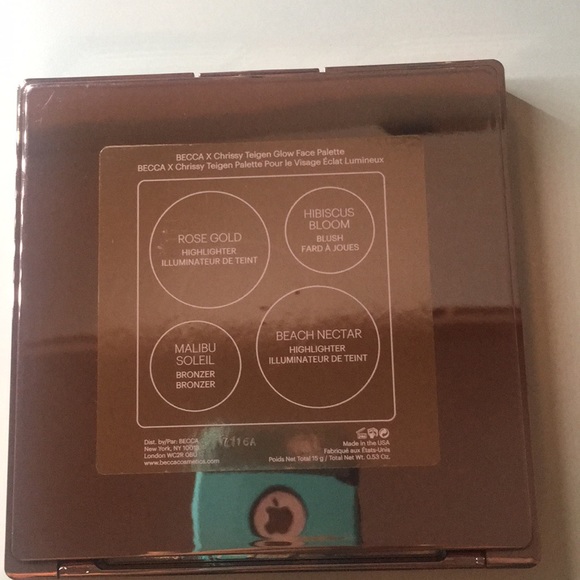 BECCA CHRISSY TEIGEN GLOW FACE PALETTE - Picture 4 of 5